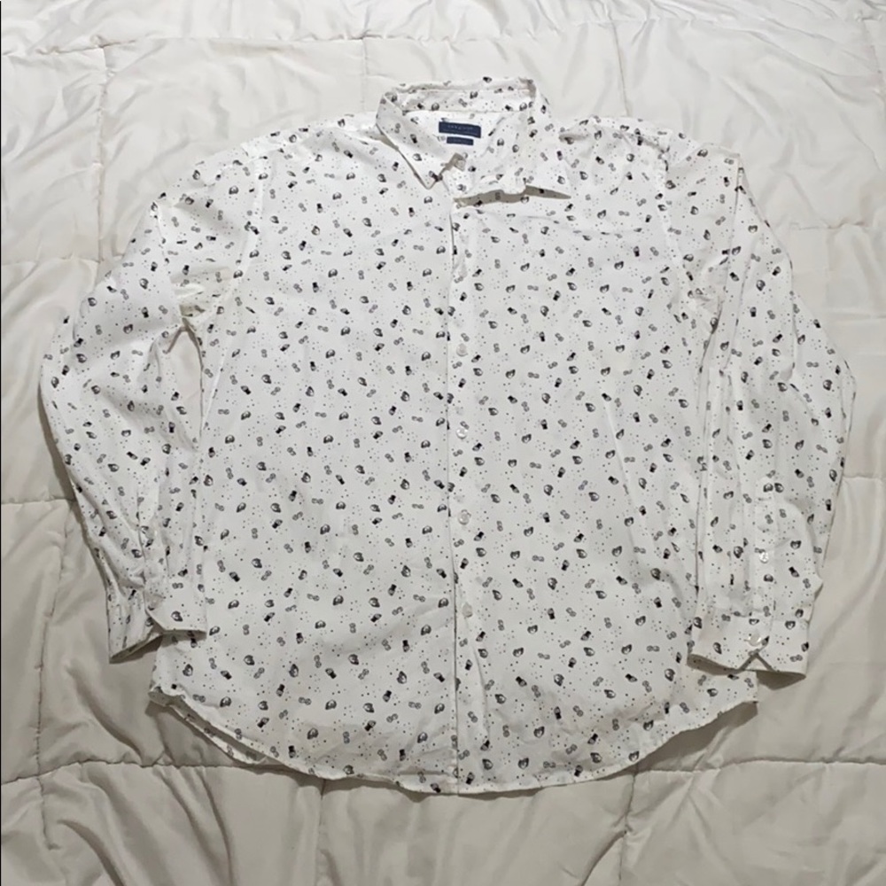 Zara Vegas Button Down Shirt